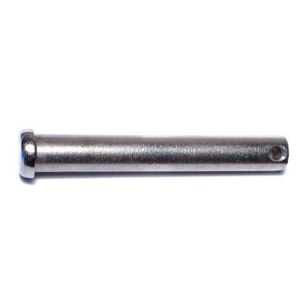 MIDWEST FASTENER 7/16" x 3" x 5/32" 18-8 Stainless Steel Single Hole Clevis Pins 2PK 75825
